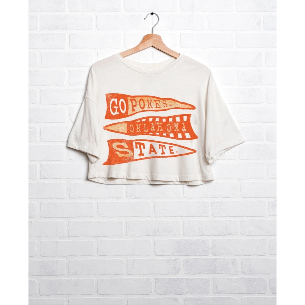 Livy Lu Oklahoma State Crop Tee